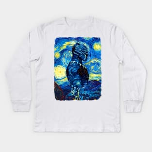 Black Panther Kids Long Sleeve T-Shirt